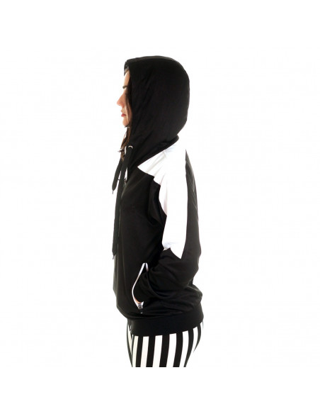 Panther Track Jacket BlackNWhite by BSAT
