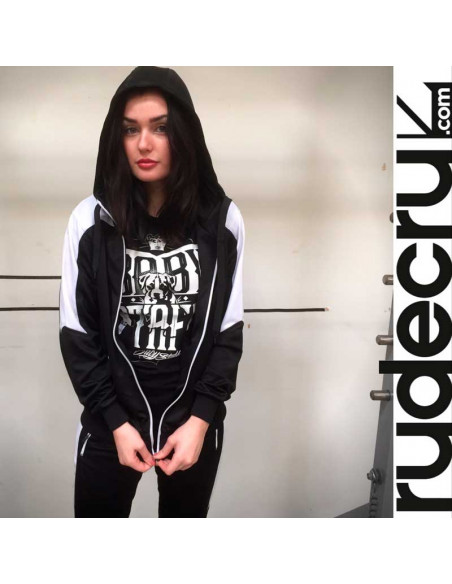 Panther Track Jacket BlackNWhite by BSAT