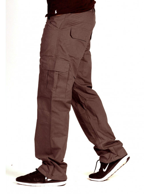 BSAT Regular Fit Combat Cargo Pants Grey