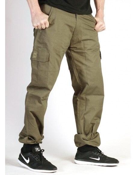 BSAT Regular Fit Combat Cargo Pants Light Green