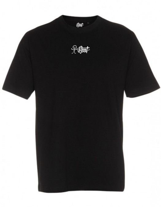 BSAT Stickman F... T-Shirt Black