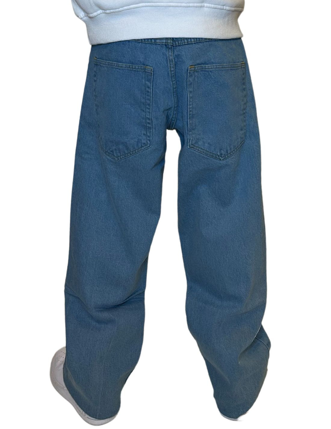 BSAT 90S Blue baggy Jeans - BSJ220590