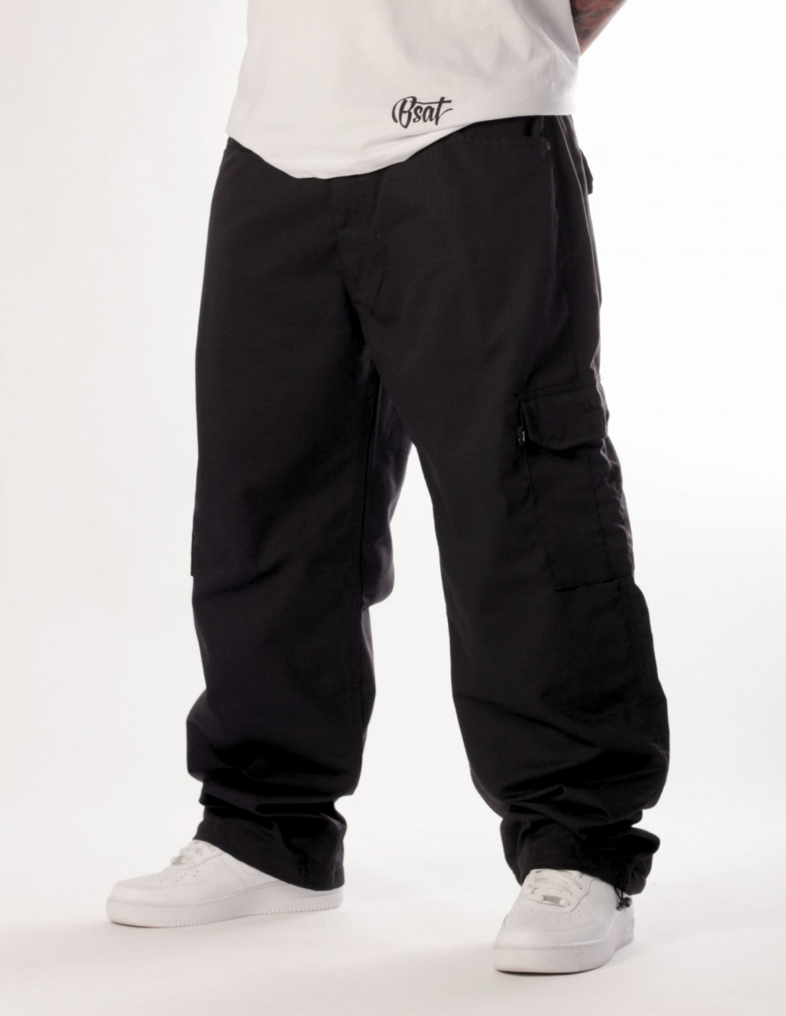 BSAT Combat Cargo Pants Black - BSATCP18001