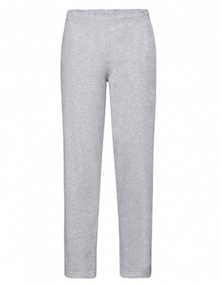Classic Open Hem Jog Pants Heather Grey