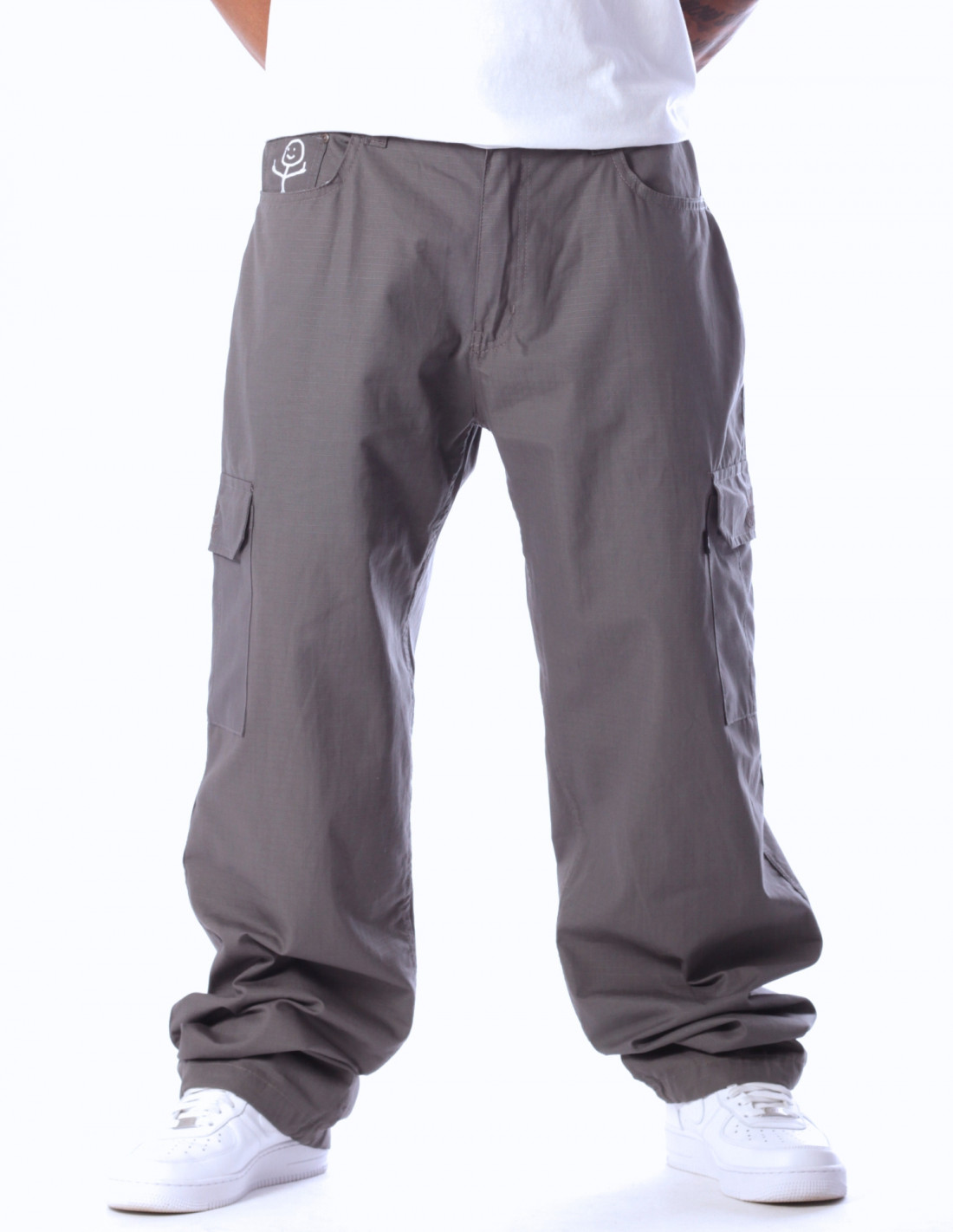 BSAT Stickman Cargo Pants The Finger Baggy Fit