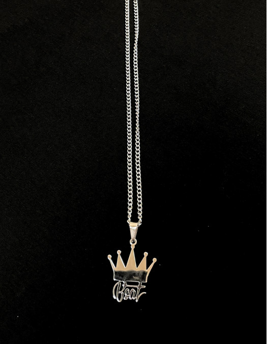 BSAT Crown Necklace With Pendant...
