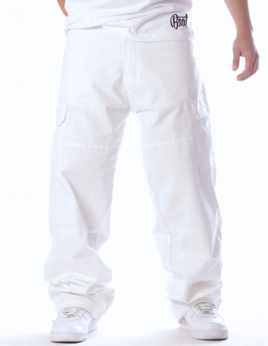 CPH X-Baggy Cargo Pants White