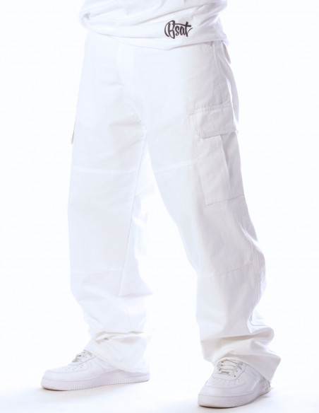CPH X-Baggy Cargo Pants White