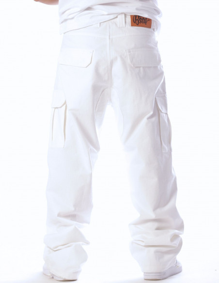 CPH X-Baggy Cargo Pants White