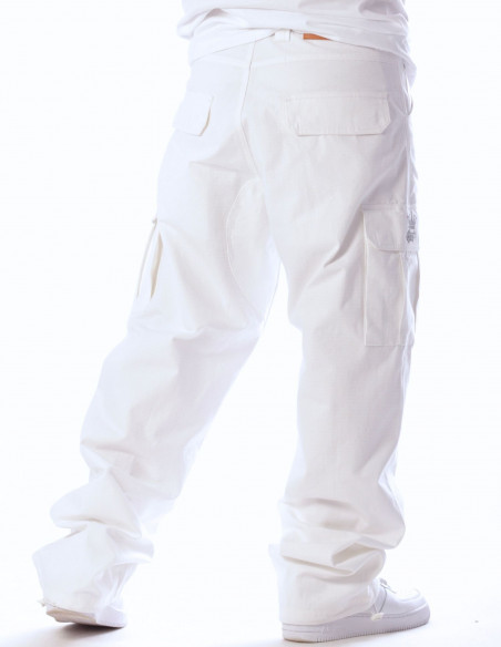 CPH X-Baggy Cargo Pants White