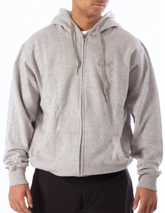 Plain online zipper hoodies