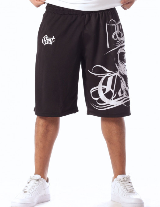 BSAT Cali Skull Shorts Sports Black