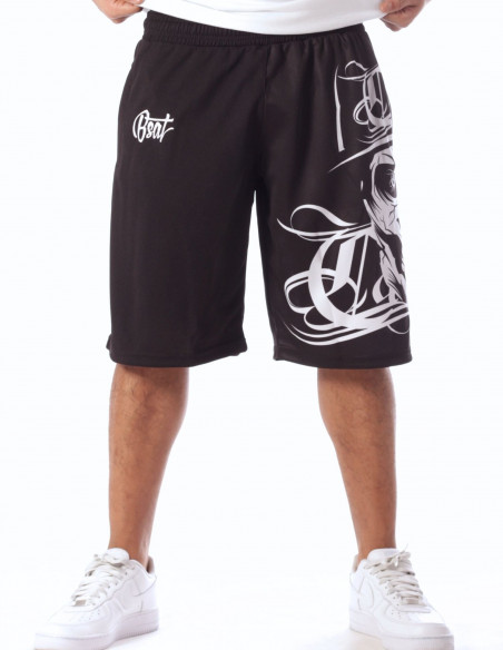 BSAT Cali Skull Shorts Sports Black