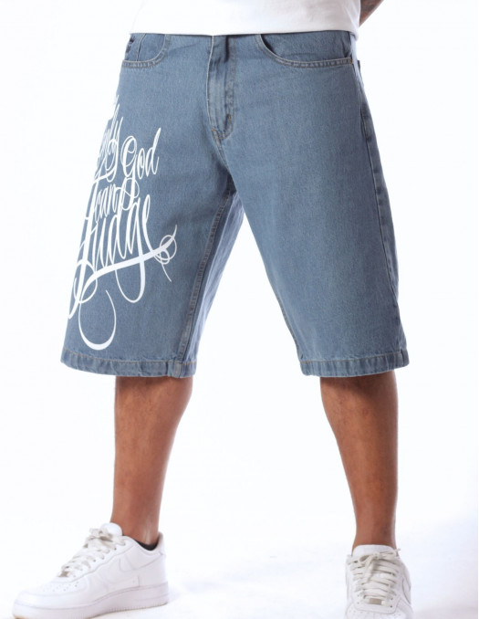 BSAT Baggy Only God Can Judge Denim...