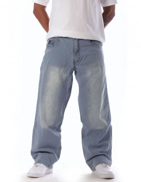 BSAT Baggy Jeans Stylewarz Sky Blue Washed