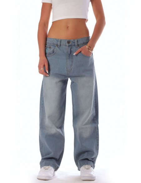 BSAT Baggy Jeans Stylewarz Sky Blue Washed