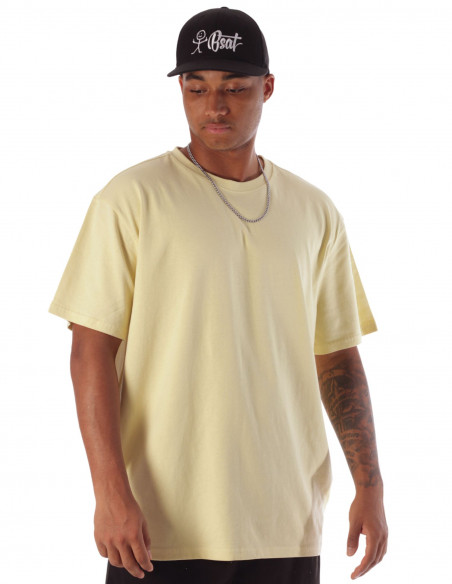 Premium Baggy T-Shirt Soft Yellow