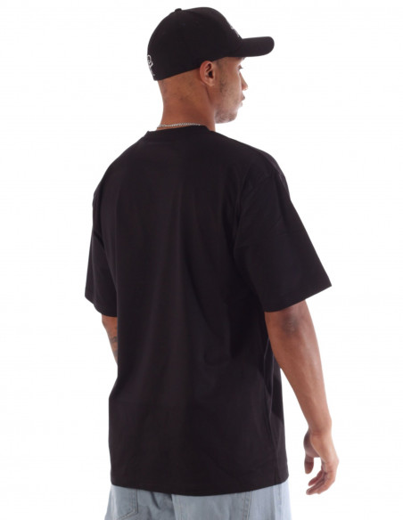 Stickman Skater Tee Baggy Black by BSAT