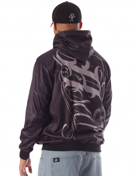 Capped Chica Art Hoodie by BSAT