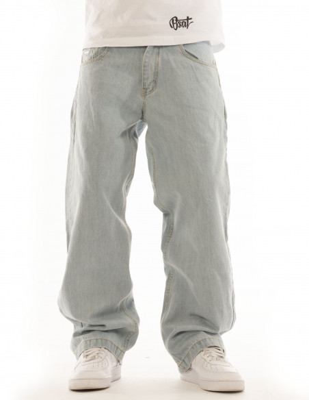 BSAT Bronx Clear Blue Sky Freedom Baggy jeans