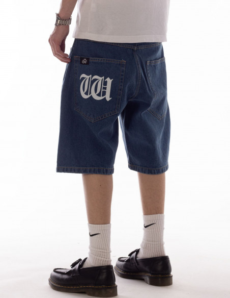 BSAT Westside The W Medium Blue Baggy Jorts *LIMITED EDITION*