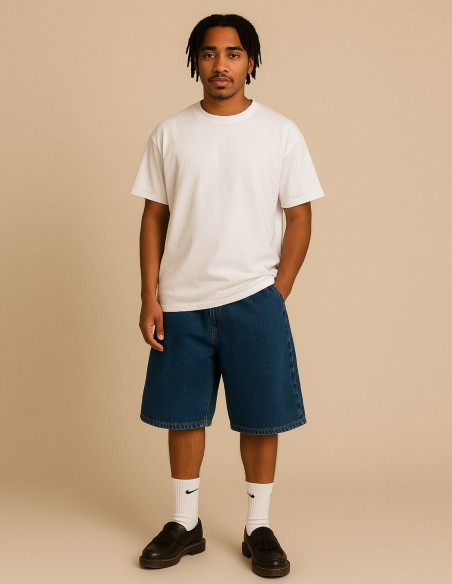 BSAT Bronx Baggy Jorts Denim Shorts Kendrick DarkBlue