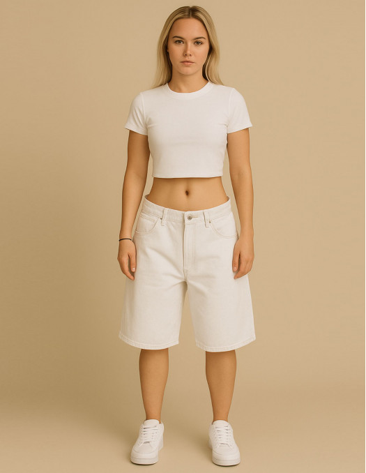 BSAT Bronx Baggy Jorts Denim Shorts...