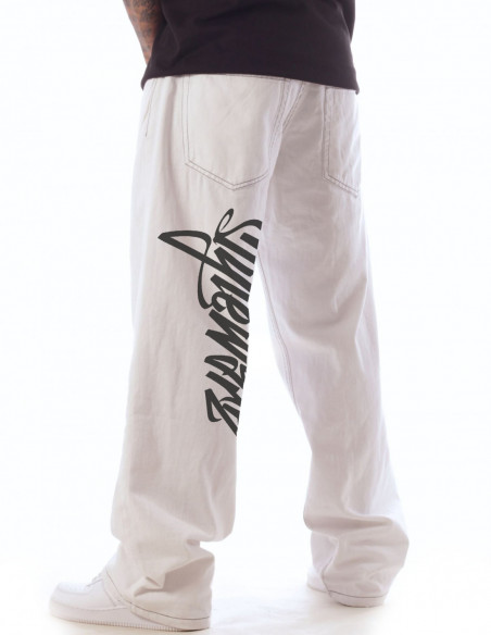 BSAT Baggy Jeans Stylewarz White n Black