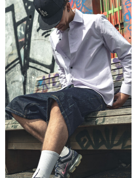 BSAT Bronx Baggy Jorts Kendrick Indigo Denim Shorts